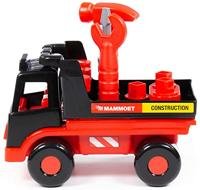 Polesie Mammoet Gereedschapswagen Rood/Zwart - thumbnail