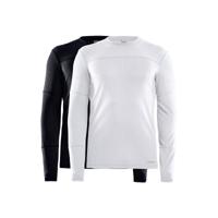 2-Pack Core - Thermoshirt lange mouw Heren - Ronde hals - Thermo ondergoed heren - Snel drogend - thumbnail