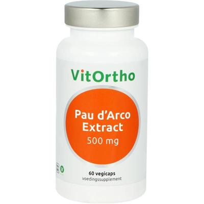 VitOrtho Pau d'Arco Extract 500 mg Vegicaps VitOrtho Pau d'Arco Extract 500 mg Vegicaps