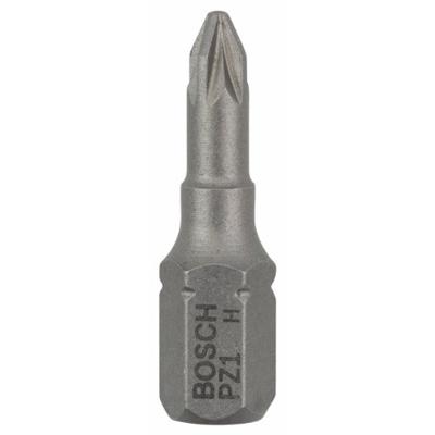 Bosch Accessoires Bit extra-hard PZ 1, 25 mm 25st - 2607001556
