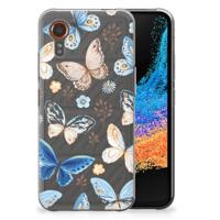TPU Hoesje voor Samsung Galaxy Xcover 7 Vlinder - thumbnail