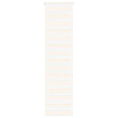 VidaXL Zebra rolgordijn 60x200 cm stofbreedte marmerbeige 55,9 cm