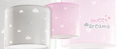 Dalber Kinderkamer hanglampSweet Dreams soft grijs - 62012E