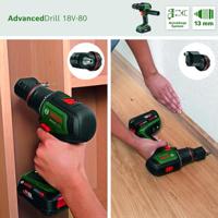 Bosch Home and Garden AdvancedDrill 18V-80 QuickSnap 06039E2003 Accu-schroefboormachine 18.0 V - thumbnail