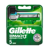 Gillette Mach3 Sensitive Power Scheermesjes 5 stuks - thumbnail