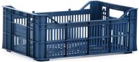 Dutchperfect Urbanproof krat helsinki 7l rpet donkerblauw - thumbnail