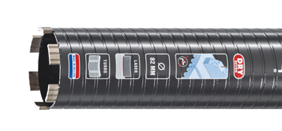 Carat laser diamantboor dry beton ø68x300x5/4" unc - ed06830020 - ed06830020