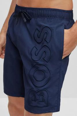 BOSS Zwemboxer Whale blauw