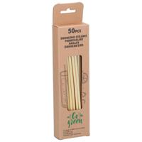 Drinkrietjes riet 20cm set a 50 stuks - thumbnail