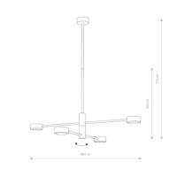 Lyora Design hanglampOrbit 4-lichts - 7945 - thumbnail