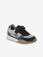 Baskets met elastische veters en klittenband voor kinderen, kleuterschoolcollectie veel blauw - thumbnail