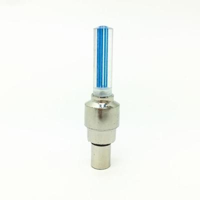 10 stuks LED fietsverlichting wielband Valve Caps fietsaccessoires fietsen lantaarn spaken lamp (blauw)