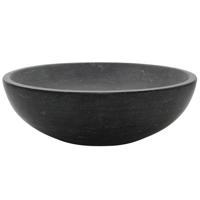 Wiesbaden Hardstenen opzetwastafel rond 40x12 - thumbnail