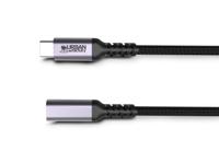 Urban Factory TCE01UF USB-C uittrekkabel - 1m - Wit - thumbnail