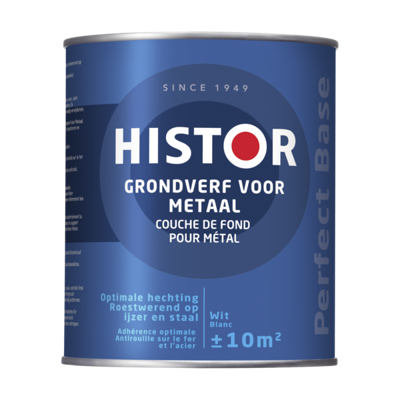 Histor Perfect Base Grondverf voor Metaal - Wit