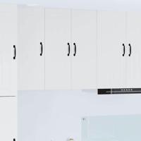 Keukenkast aan de muur met plank Hoogglans wit 60 x 31 x 80 cm - thumbnail