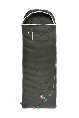 Grüezi Bag Biopod DownWool Summer Comfort Slaapzak (8 °C) - Slaapzak Dekenmodel - Rechts - Deep Forest