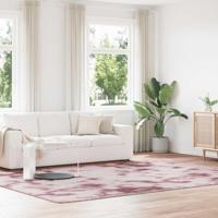 Hoogpolig vloerkleed NAVARRA 240x340 cm polyester stoffig roze - thumbnail