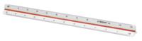 Westcott AC-E10162 Schaalstok 30cm 1:100/200/250/300/400/500 - thumbnail