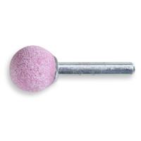 Beta 11131 15X15 Stiftslijpsteen | roze korund slijpkorrel | keramische binding | bol vorm | 25 stuks - 111310015 111310015 - thumbnail