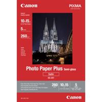 Canon SG-201 1686B072 Fotopapier 10 x 15 cm 260 g/m² 5 vellen Zijdeglans - thumbnail