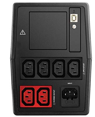 Ononderbreekbaar Stroomvoorzieningssysteem Interactief SAI Nilox NXGCLI20002X9V2 1400 W 2000 W 2000 VA