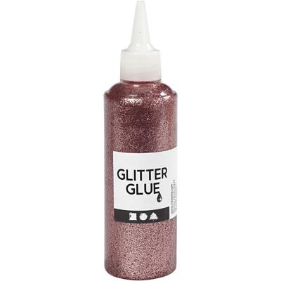 Creativ Company Glitterlijm lichtroze, 118ml