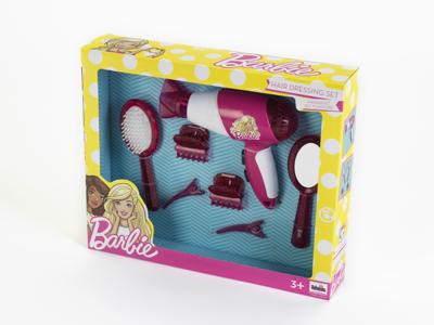 Kinder Make-up Set Klein Barbie hairdressing set