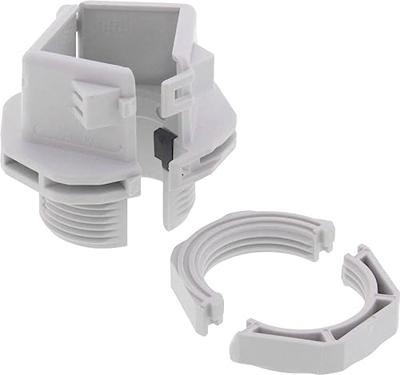 Wiska 10108664 Wartel M25 Polyamide Grijs-wit (RAL 7035) 1 stuk(s)