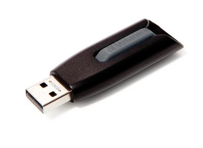 Verbatim V3 USB-stick 128 GB Zwart 49189 USB-A 3.2 Gen 1 Verbatim V3 USB-stick 128 GB Zwart 49189 USB-A 3.2 Gen 1