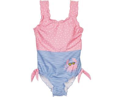 Playshoes badpak Krab Blauw Roze-134-140