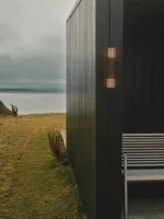 Nordlux Design buitenlampAludra dubbel - bruin metallic - 2418121261 - thumbnail