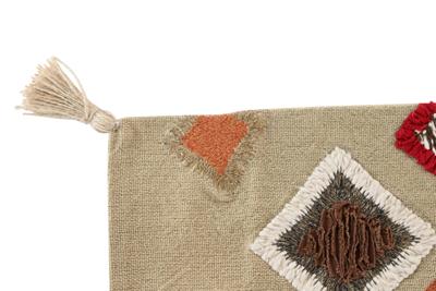 Kussenhoes DKD Home Decor 60 x 1 x 40 cm Multicolour Franjes