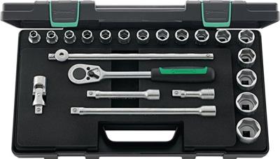 Stahlwille 52/16/6 KN 96031448 Dopsleutelset 1/2 (12.5 mm) 22-delig