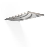 Hoofddouche Tres Wand met Waterval 28x55 cm Staal - thumbnail