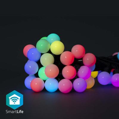 Nedis SmartLife Decoratieve LED | Wi-Fi | RGB | 48 LED's | 10.8 m | 1 stuks - WIFILP02C48 WIFILP02C48