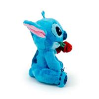 Disney Stitch Knuffel Stitch met Roos 25 cm - thumbnail