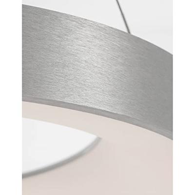 Lyora HanglampRando Thin zilvergrijs Ø 60cm - 9453456