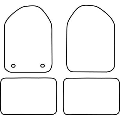 Automatten passend voor Renault Kangoo 1997-2005 TMRE518