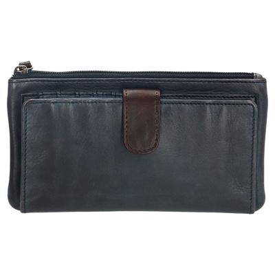 Micmacbags Portemonnee / Clutch Highland Park Navy Blauw