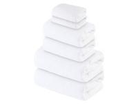 LIVARNO home Handdoekenset 6-delig (Wit) - thumbnail