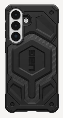 Urban Armor Gear Monarch Pro Case Samsung Galaxy S26+ Carbon MagSafe compatible, Met magneetmodule Urban Armor Gear Monarch Pro Case Samsung Galaxy S26+ Carbon MagSafe compatible, Met magneetmodule