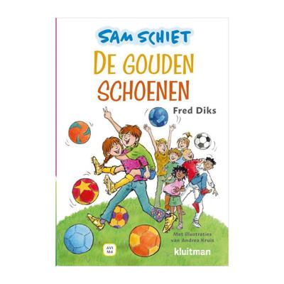 Kluitman Boek AVI M4 Sam Schiet Gouden Schoenen Kluitman Boek AVI M4 Sam Schiet Gouden Schoenen
