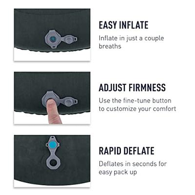 Sea to summit Aeros Ultralight Opblaasbaar Kussen Sea Foam Large Sea to summit Aeros Ultralight Opblaasbaar Kussen Sea Foam Large