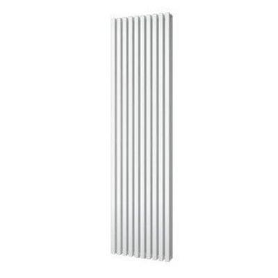 Plieger Siena designradiator verticaal dubbel 1800x462mm 1564W zwart grafiet (black graphite) 7253204