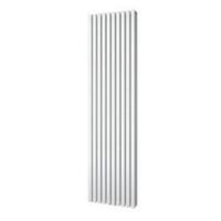 Plieger Siena designradiator verticaal dubbel 1800x462mm 1564W zwart grafiet (black graphite) 7253204 - thumbnail
