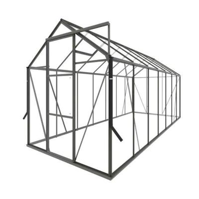 Royal Well | Kate V Full Options Tuinkas | Veiligheidsglas 3 mm | Groengrijs