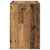 Bureau Oud hout 90 x 50 x 76 cm Bewerkt hout - thumbnail