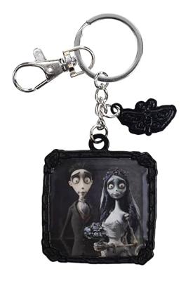 Corpse Bride Metal Keychain Wedding 7 cm