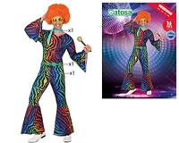 Kostuums voor Volwassenen Th3 Party Multicolour (3 Onderdelen) - Maat: M/L - Maat: M/L - thumbnail